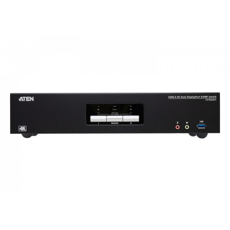ATEN CS1942ATC KVM 2P USB True 4K DP