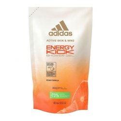 Adidas Energy Kick Shower Gel Refill With Essential Orange Oil 400ml