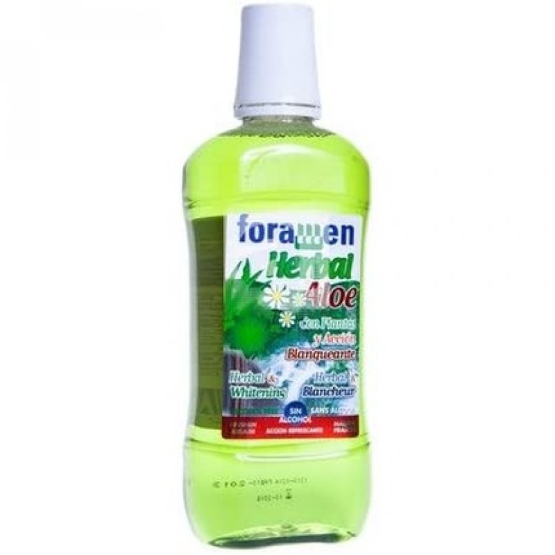 Foramen Herbal Aloe Whitening Mouthwash 500ml