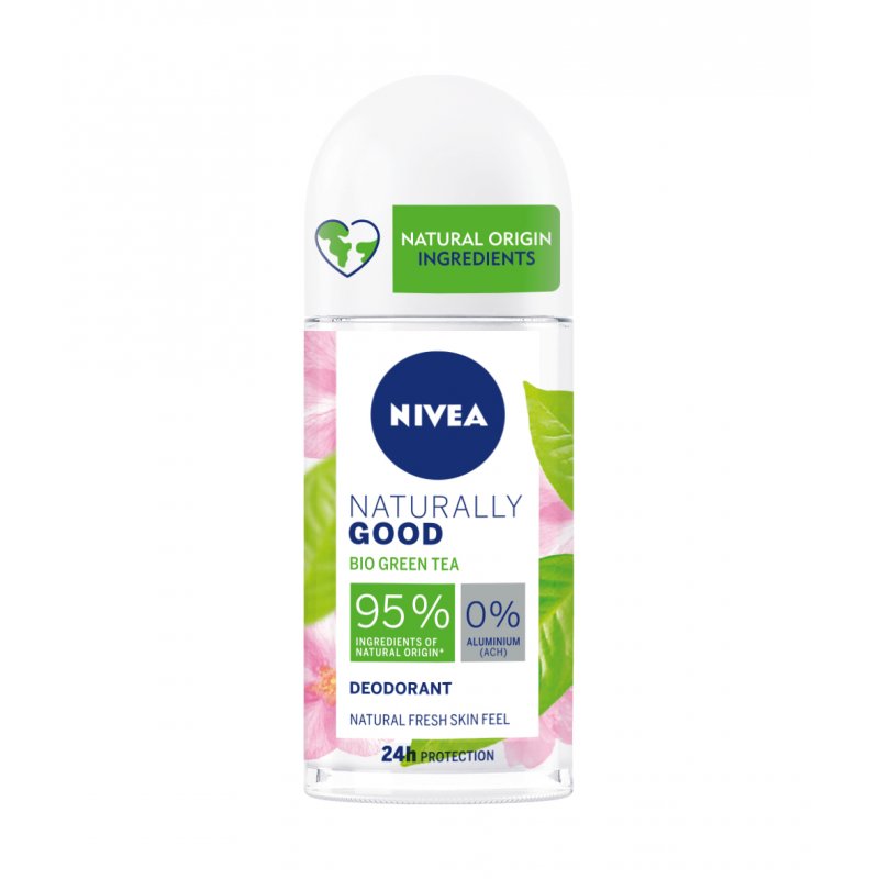 NIVEA Naturally Good Green Tea Women Roll deodorant 50 ml 1 pc(s)