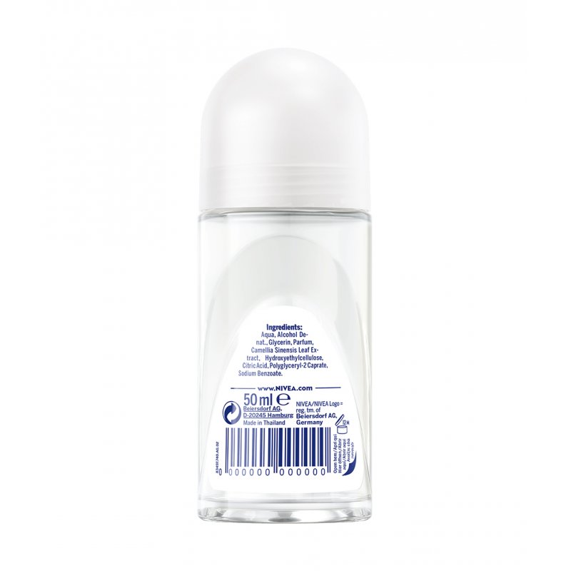 Nivea Naturally Roll-On Deodorant 50ml