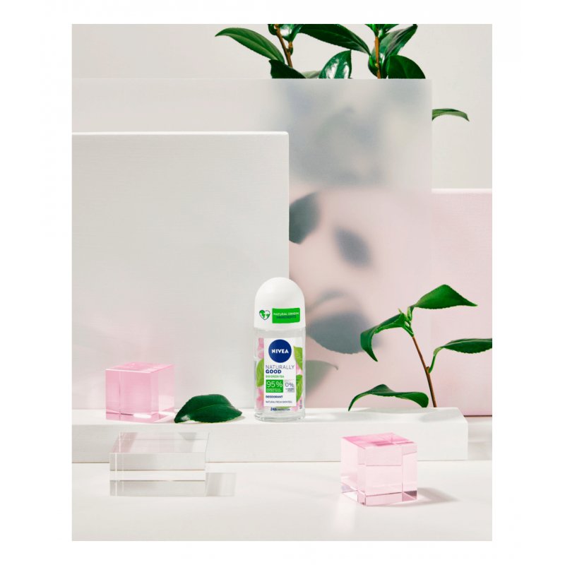 Nivea Naturally Roll-On Deodorant 50ml