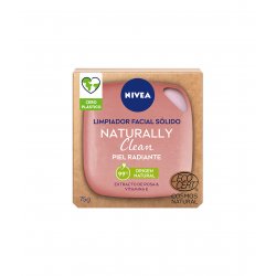 Nivea Naturally Clean Radiant Skin Solid Facial Cleanser 75g