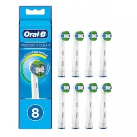 Genuine Oral-B Precision Clean Toothbrush Heads with Clean Maximizer