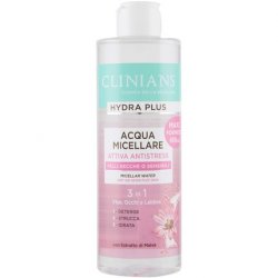 Clinians Hydra Plus Micellar Anti-Stress Water with Malva Extract for Dry or Sensitive Skin 400ml