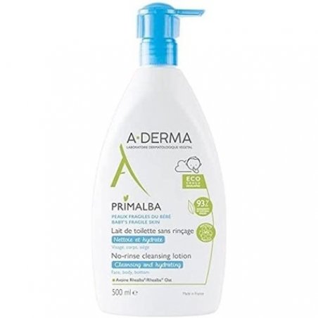 A-DERMA Primalba Gentle Cleansing Lotion Without Rinsing 500ml
