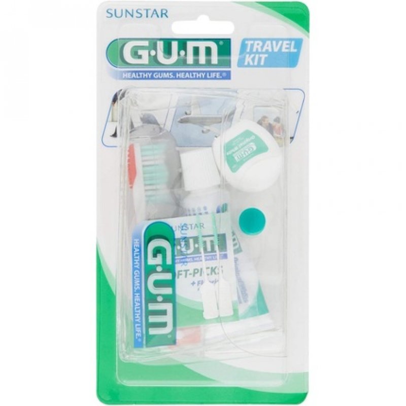 Gum Original White Travel Set