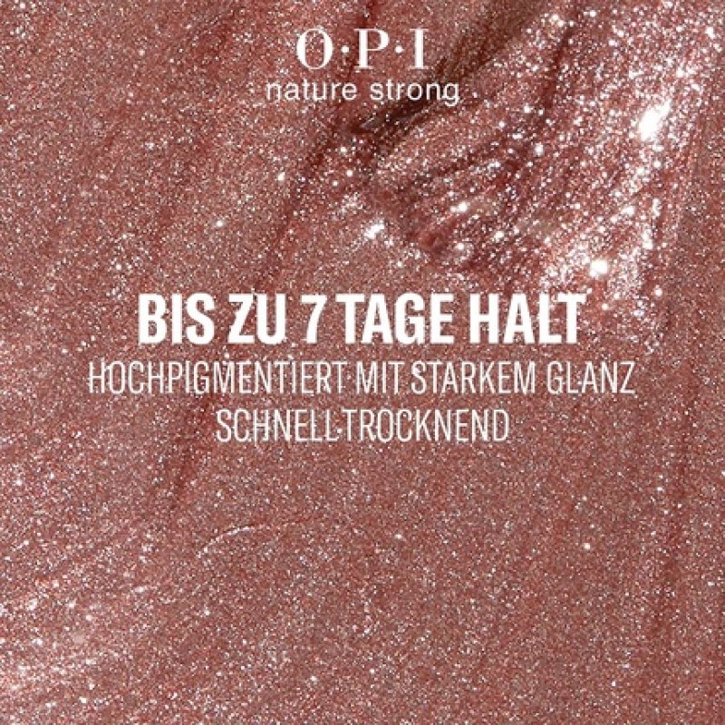 Opi Nature Strong Nail Polish - Intentions Are Rose Gold 15ml