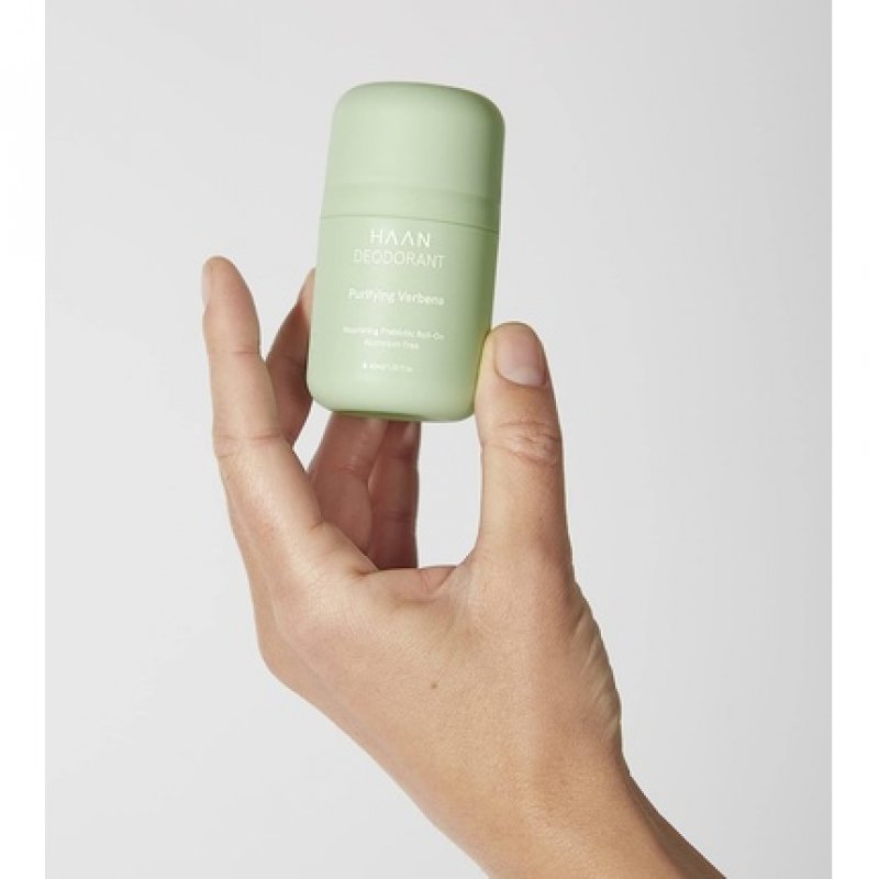 HAAN Deodorant 40ml Natural Ingredients Recyclable Refillable Vegan Purifying Verbena Scent