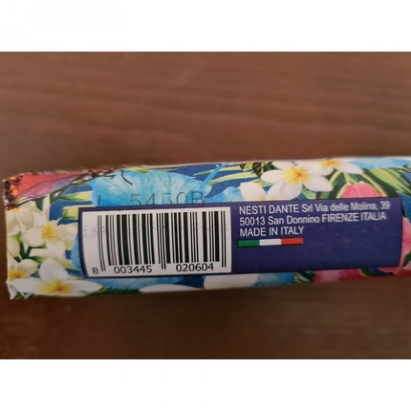 Nesti Dante Italian Natural Soap 125g Ylang Ylang Jasmine and Tiare