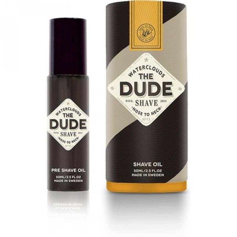 The Dude Shave Oil From Nose to Neck 50ml - Made in Sweden