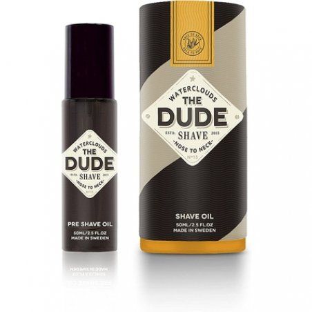 The Dude Shave Oil From Nose to Neck 50ml - Made in Sweden