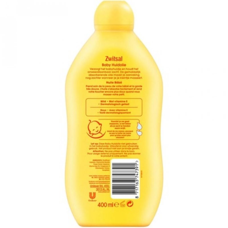 Zwitsal Baby Skin Oil 400ml