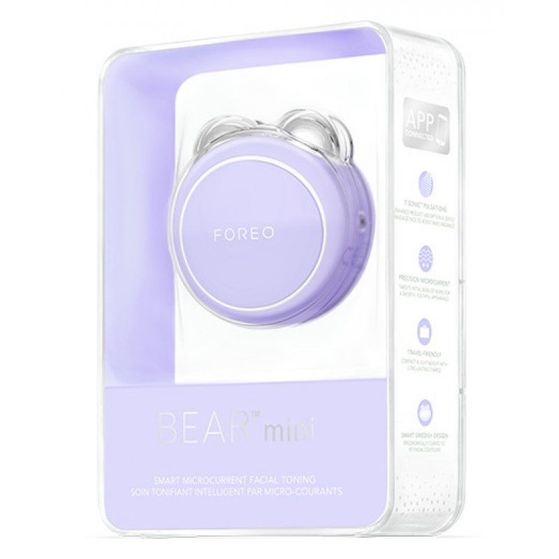 Foreo Bear Mini Targeted Microcurrent Face Lift Device Lavender