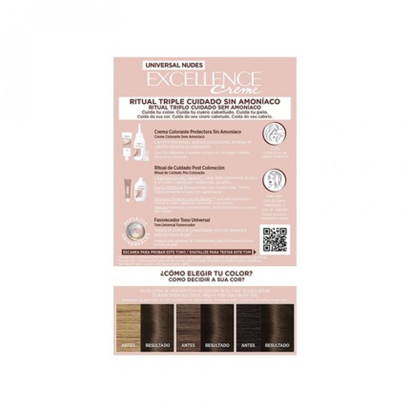 Excellence Creme Universal Nudes 4U Brown Hair Dye