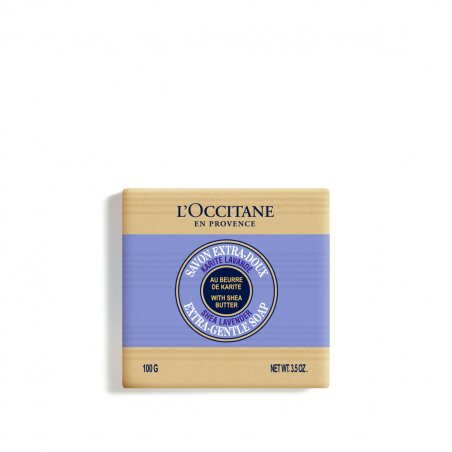 L'Occitane Shea Lavender Extra-Gentle Soap Savon en pain 100 g 1 pièce(s)