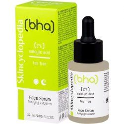 Skincyclopedia 2% Salicylic Acid Serum with Tea Tree Oil, Niacinamide and Zinc - Acne Treatment, Blackheads and Pore