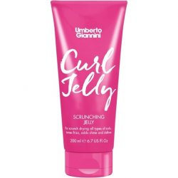 Umberto Giannini Curl Jelly Scrunching Jelly Vegan & Cruelty Free Frizz Solution Gel for Curly or Wavy Hair 200ml