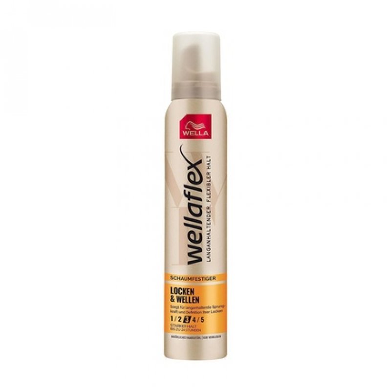 Wellaflex Curl & Wave Strong Hold Foam - 200ml