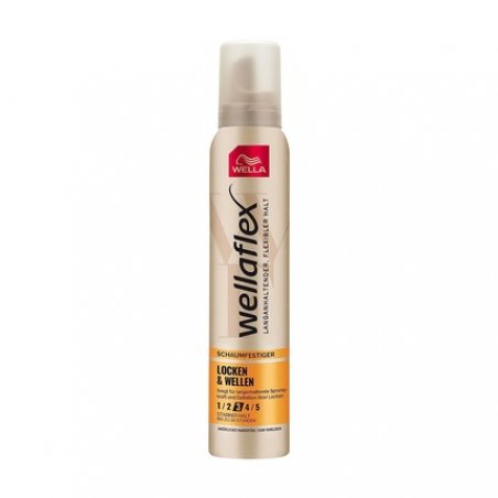 Wellaflex Curl & Wave Strong Hold Foam - 200ml