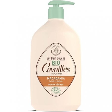 Rogé Cavaillès Macadamia Organic Bath and Shower Gel for Dry Skin 1L