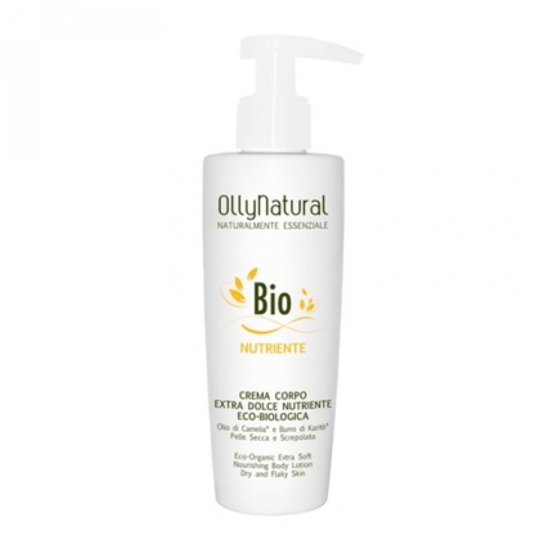 Ollynatural Nourishing Body Cream with Camellia Oil and Shea Butter 200g