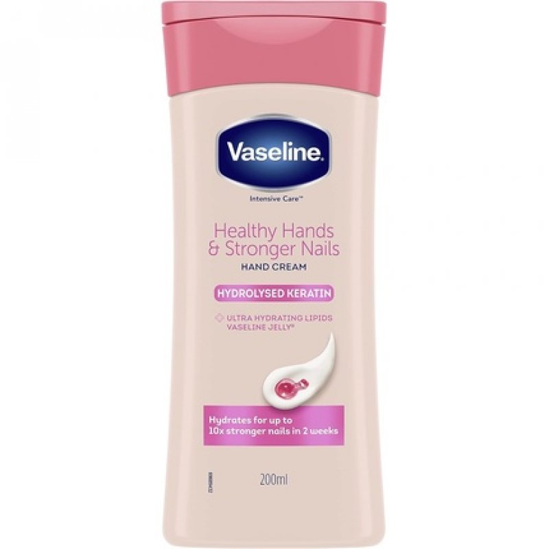 Vaseline Intensive Care Healthy Hands Stronger Nails with Keratin 200ml