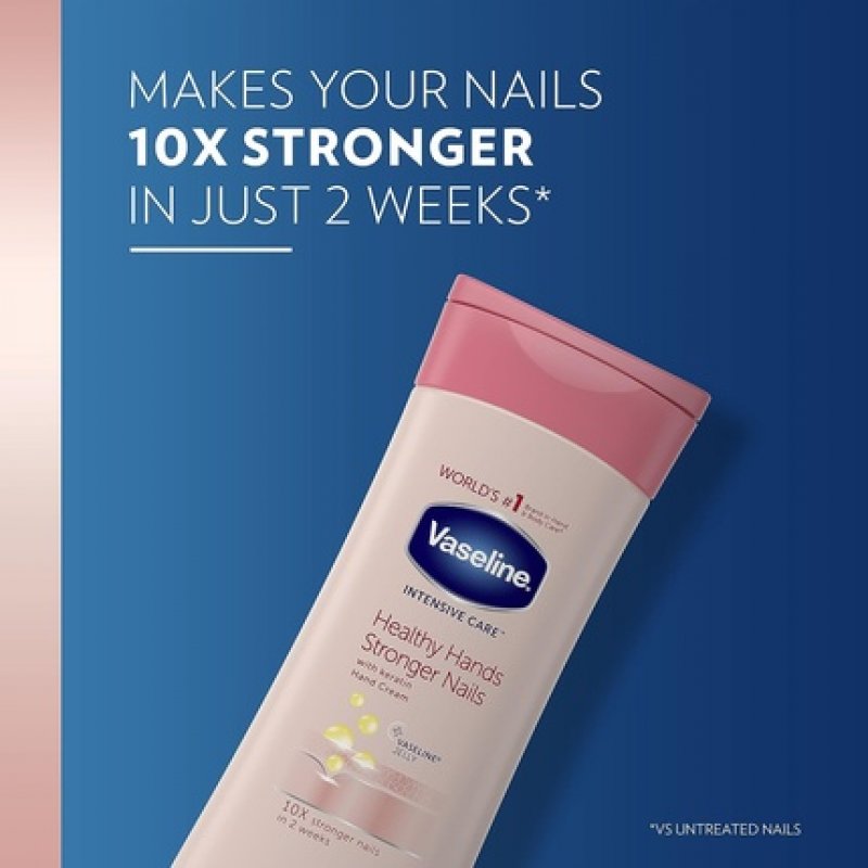 Vaseline Intensive Care Healthy Hands Stronger Nails with Keratin 200ml