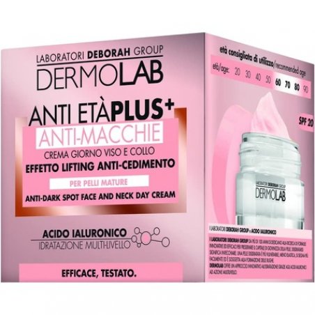 Dermolab Anti-Aging Plus Anti-Spot Cream for Face and Neck with Hyaluronic Acid 50ml