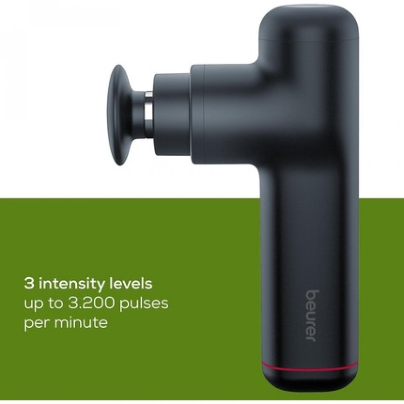 Beurer MG 79 Sensitive Massage Gun with 3 Attachments 3 Intensity Levels