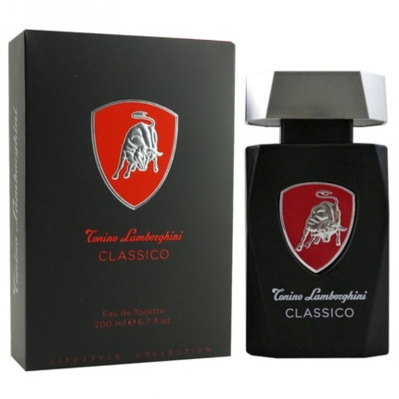 Tonino Lamborghini Classico 200ml Eau de Toilette for Men - Brand New in Original Packaging