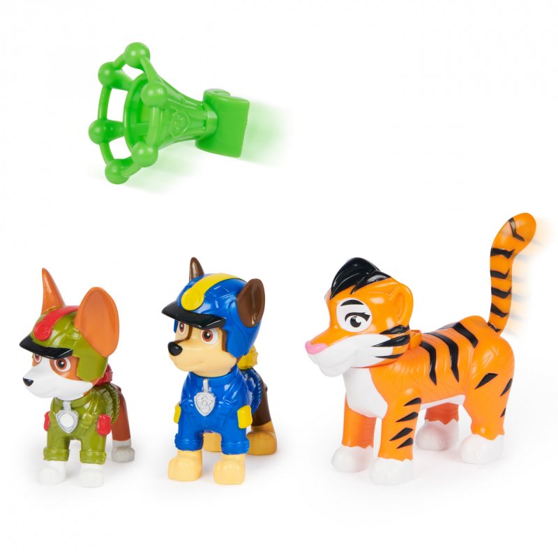Paw Patrol - Jungle Hero Pup - Chase & Tracker (6068629)