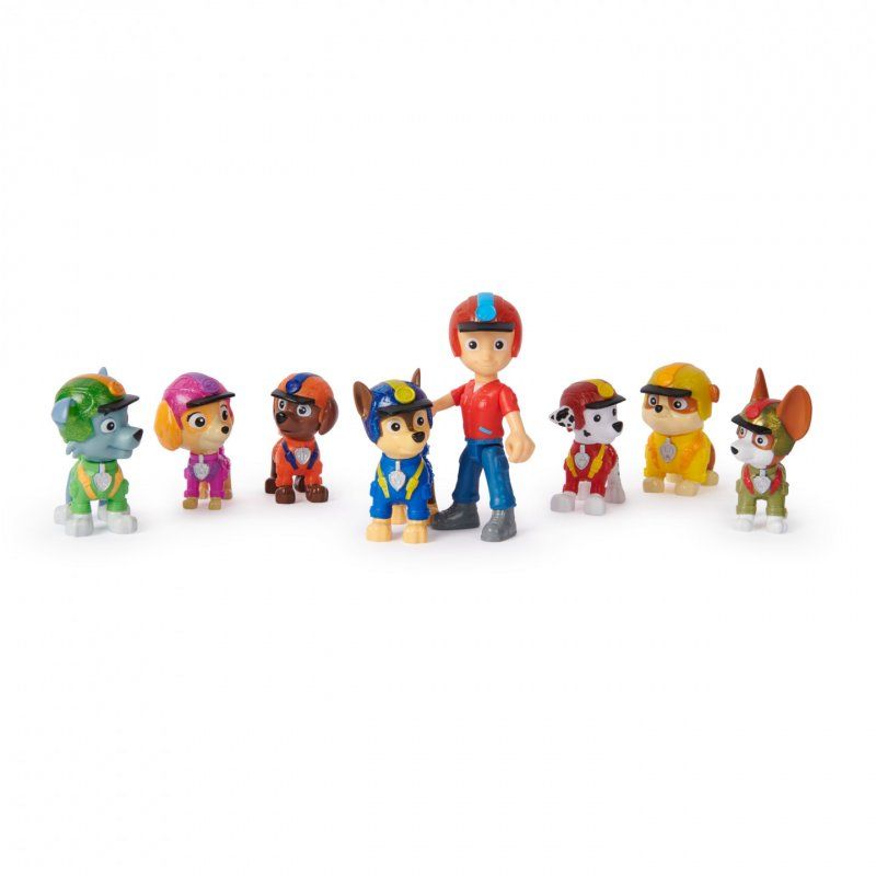 PAW Patrol : Jungle Pups Action Figures Gift Pack, with 8 Collectible Toy Figures, Kids Toys for Boys and Girls Ages 3