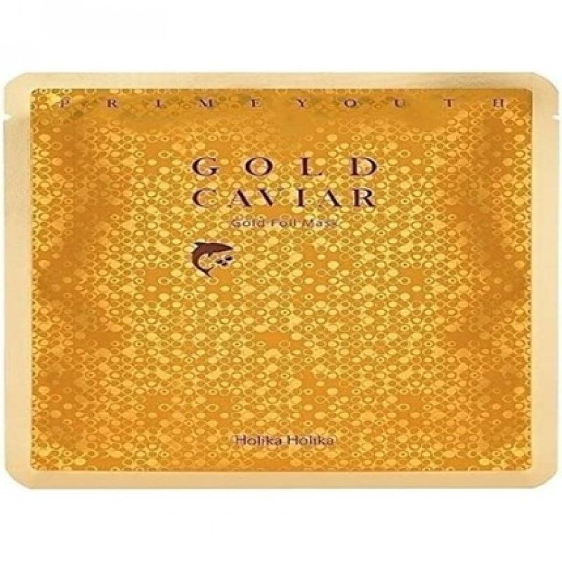 Holika Holika Prime Youth Gold Caviar Foil Mask 25g