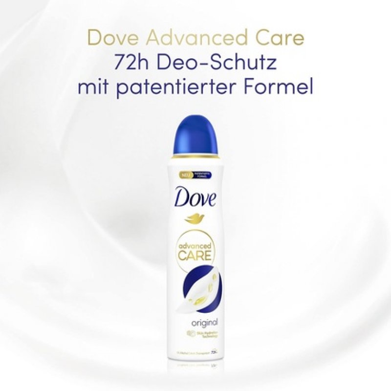 Dove Advanced Care Original Anti-Perspirant Deodorant Spray 150ml