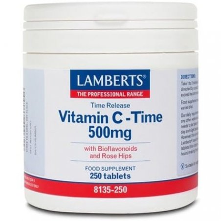 Lamberts Vitamin C Time Release 500mg 250 Tablets