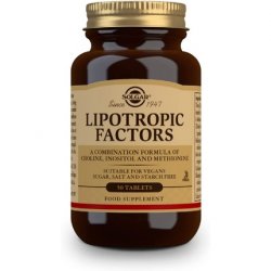 Solgar Lipotropic Factors Tablets 50