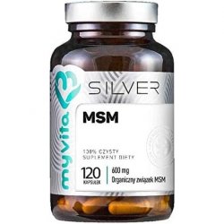 MyVita Silver Pure MSM 600mg 120 Capsules