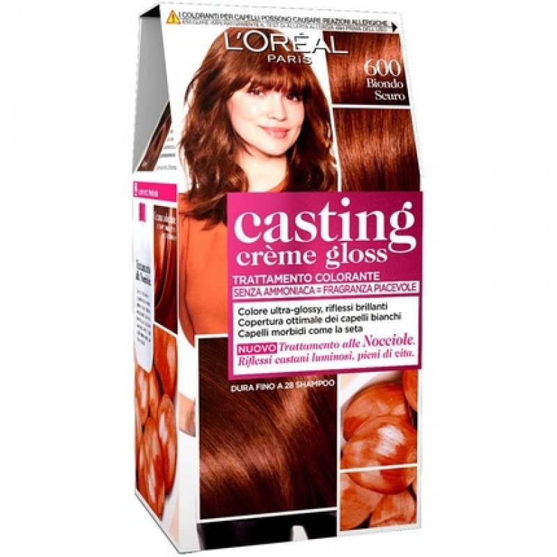 L'OREAL Casting 600 Non-Ammonia Dark Blonde Hair Color 600 Biondo Scuro
