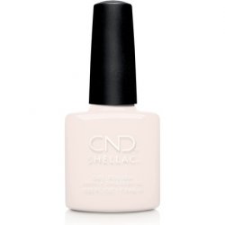 CND Shellac Gel Nail Polish Long-Lasting Nail Paint Color with Curve-Hugging Brush White 0.25 fl oz