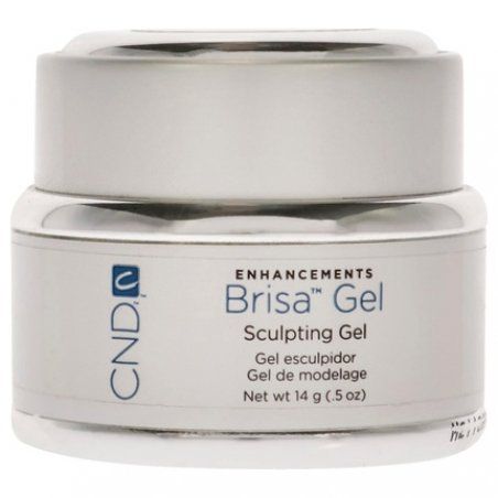 CND UV Gel BRISA Pure White Opaque 14g
