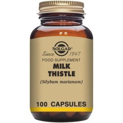 Solgar Milk Thistle Liver Support 100 Vegetable Capsules