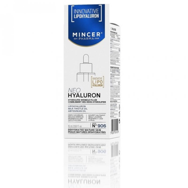 Mincer Pharma Neo Hyaluron Nourishing Regenerating Smoothing Reducing Wrinkles Hydrolipid Wrinkle Filler for Dehydrated