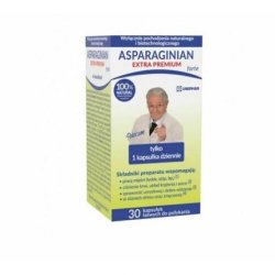 ASPARAGINIAN EXTRA Premium Forte 30 Capsules Magnesium Potassium Muscles Heart Circulation