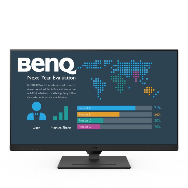 BenQ BL3290QT écran plat de PC 80 cm (31.5") 2560 x 1440 pixels Quad HD LED Noir