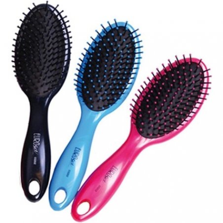 Eurostil Round Plastic Brush for Hair Colors