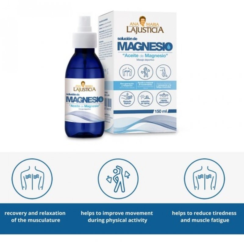 Lajusticia Magnesium Oil 150ml Black