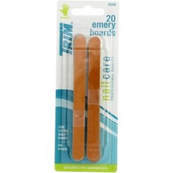Trim Emery Boards 20 Count