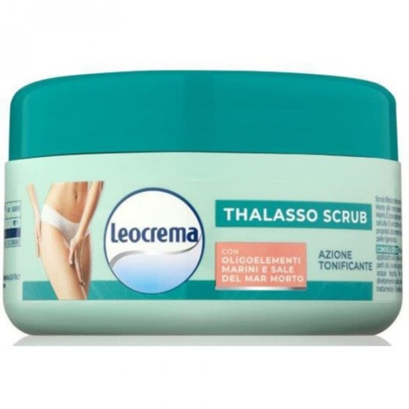 Leocrema Thalasso Scrub Toning Action with Sea Trace Elements and Dead Sea Salt 400ml