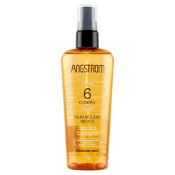 Angstrom Protect Olio Solare Spray Secco SPF6 Corpo Protezione Bassa 150ml